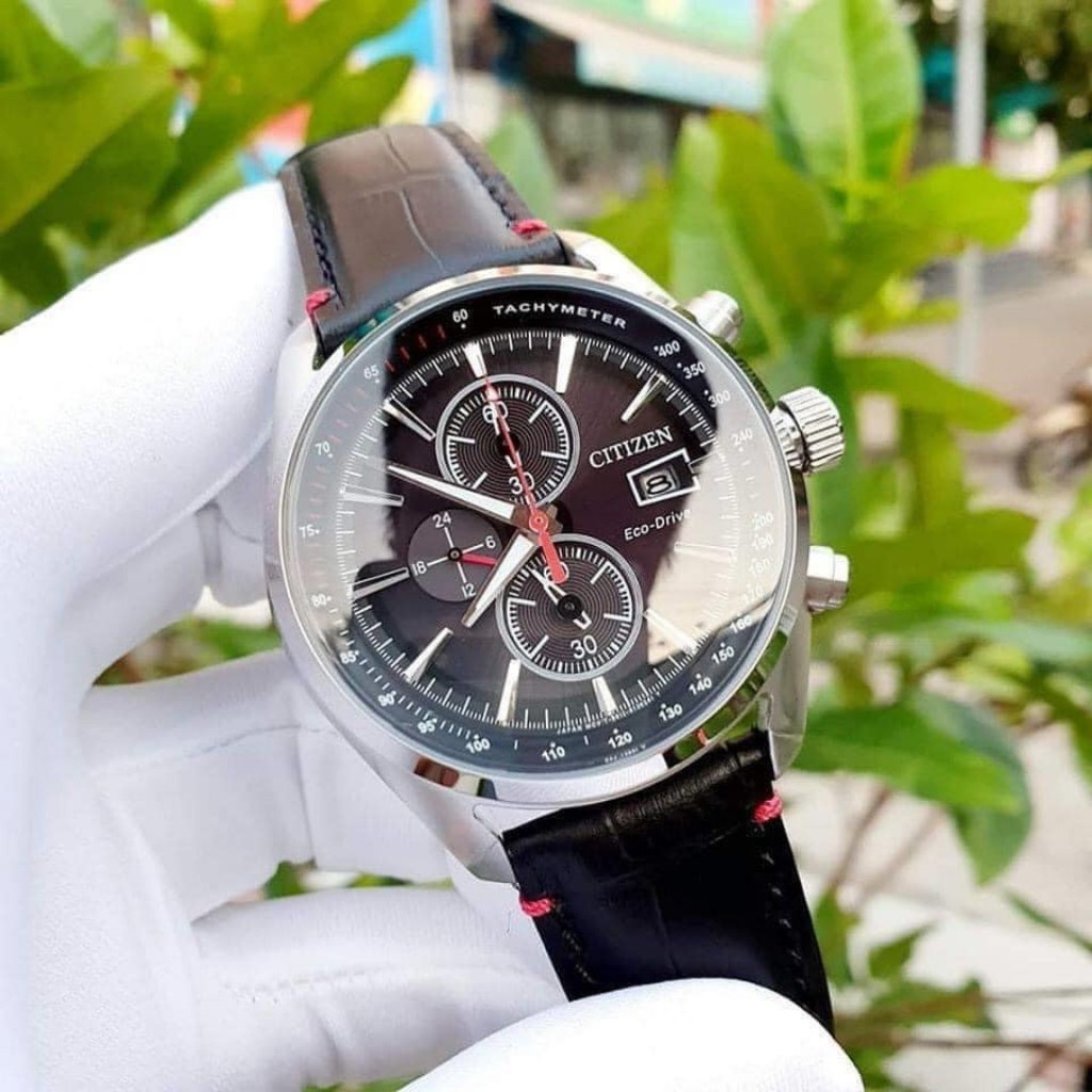 Đồng Hồ Nam CITIZEN Eco-Drive CA0369-11E Tặng Kèm Dây Da Cao Cấp