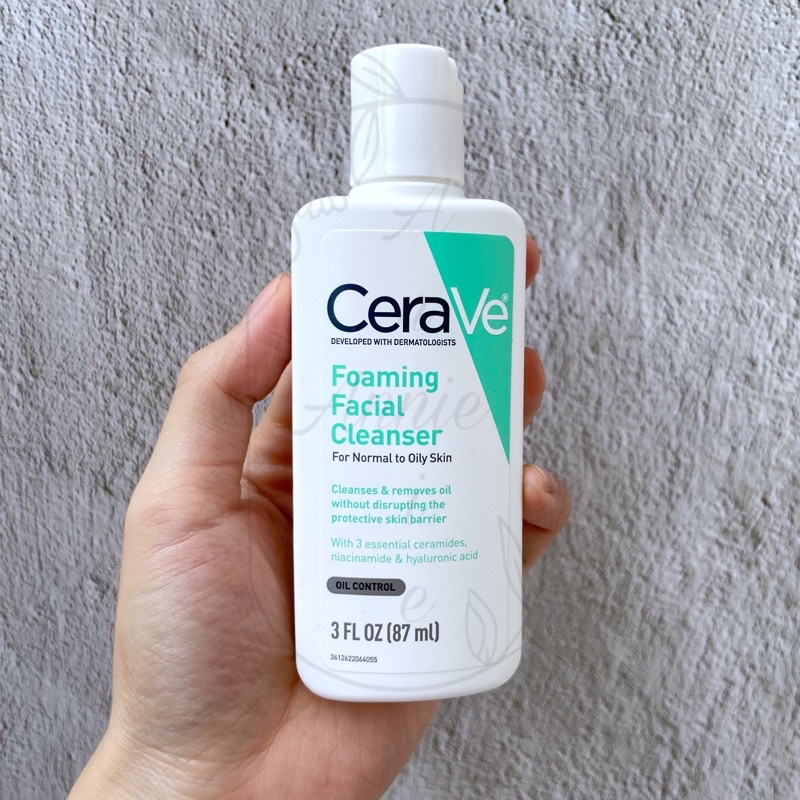 Sữa rửa mặt Cerave Foaming Facial Cleanser 87ml
