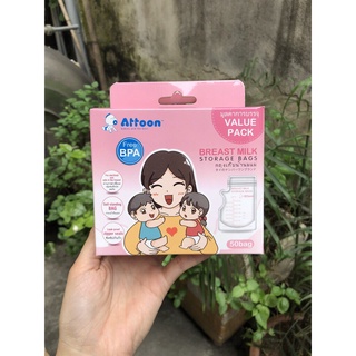 Túi trữ sữa attoon 250ml - made in thái lan