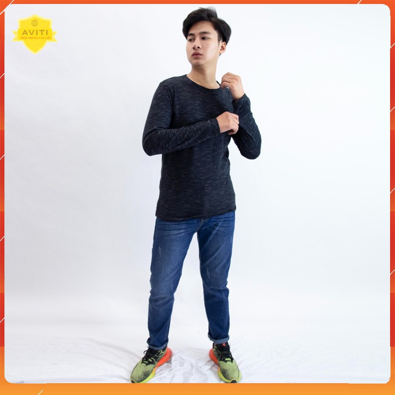 Áo thun nam dài tay AVITI hàng xuất dư AT54 | BigBuy360 - bigbuy360.vn