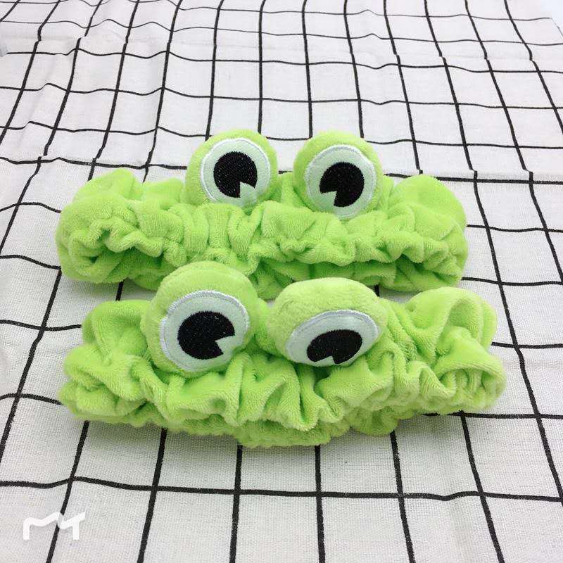 Cài tóc / Băng đô phối mô hình mắt ếch ngộ nghĩnh đáng yêu cho nữ