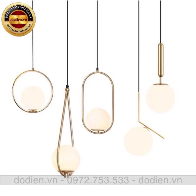 ĐÈN THẢ DECOR ĐÈN THỦY TINH HIỆN ĐẠI T018 , ĐÈN PHÒNG KHÁCH BÀN ĂN