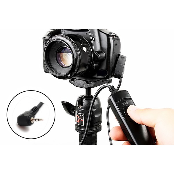 Dây bấm mềm RS-60E3 cho máy ảnh canon 60D, 600D, 550d, 1000D 600D 450D 500D 550D‎...