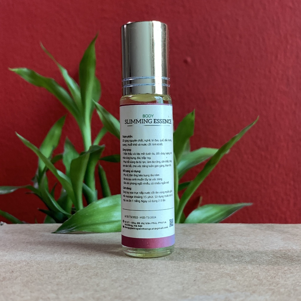 Tinh chất tan mỡ THÔNG CÁT 1918_Tinh dầu massage body đẹp da tan mỡ, giảm cân, kem gừng tan mỡ bụng, giảm mỡ đùi
