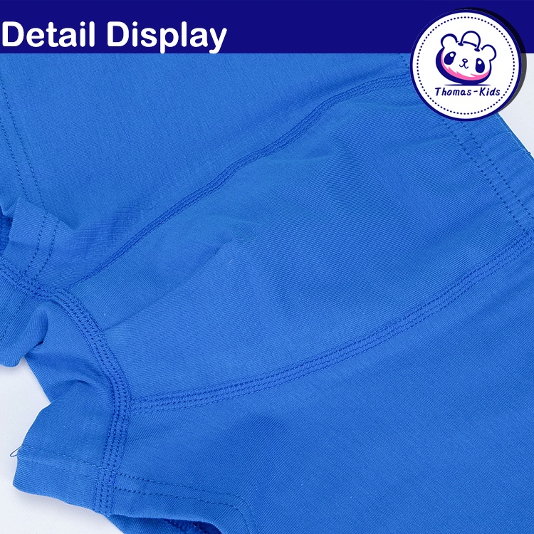 [THOMAS KIDS] Bộ 5 Quần Lót Boxer In Chữ Số Ngôi Sao Bóng Đá Cho Bé Trai 3-12 Tuổi