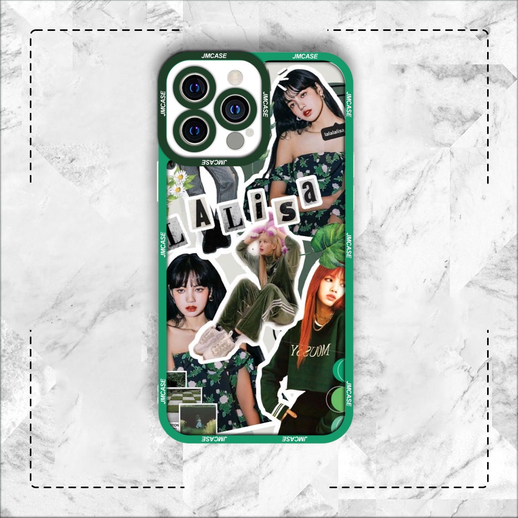 Ốp lưng iphone cạnh vuông JMCase Lalisa Blackpink Kpop 6plus/6s/6splus/7/7plus/8/8plus/x/xs/11/12/pro/max/plus/promax
