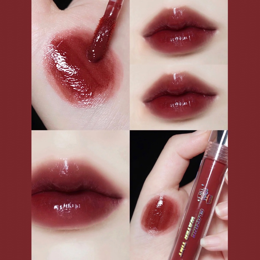 Son kem bóng ATORS căng mọng mịn môi Mushroom Bear Glazing Water Lip Gloss hot tiktok lâu trôi ATOR02