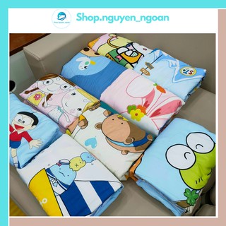 Chăn cotton đũi cho bé - chăn mỏng nhẹ thích hợp cho bé vào thu hè