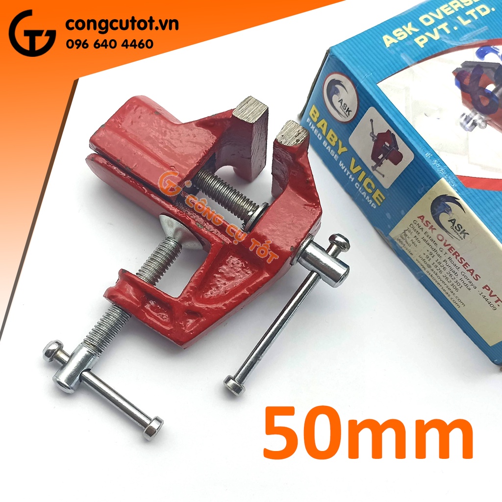 Ê tô kẹp bàn cố định 50mm