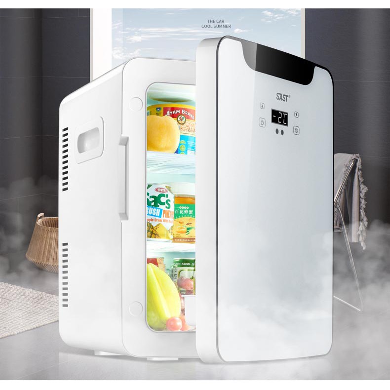 Tủ Lạnh 1 Ngăn 20 Lít Có Hiển Thị Nhiệt Độ [HÀNG NHẬP KHẨU] Dùng Cho Gia Đình, Xe Hơi Clevermart
