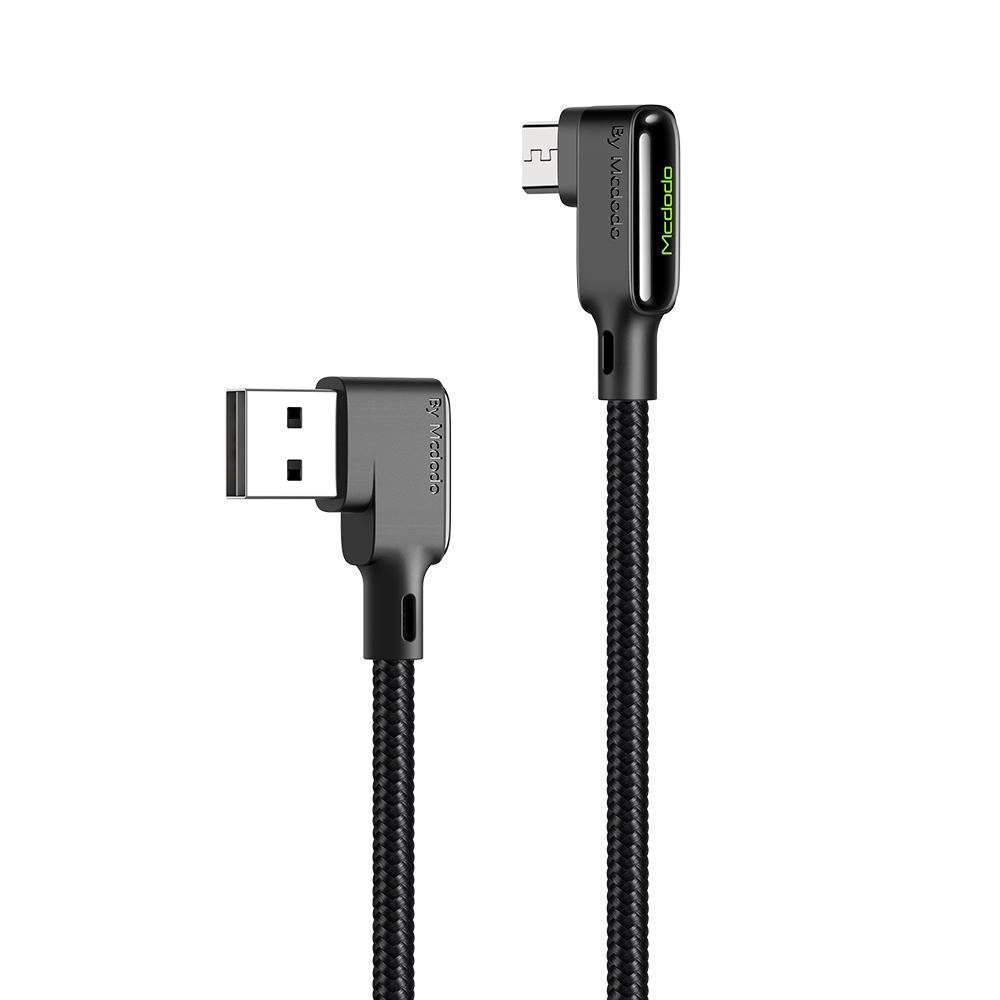 Cáp Sạc Nhanh Mcdodo 90 ° Micro Usb Cho Samsung Xiaomi