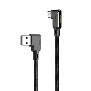 Cáp sạc nhanh mcdodo 90 ° micro usb cho samsung xiaomi