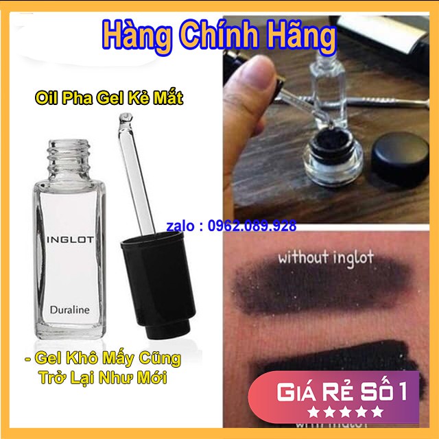 Tinh Dầu INGLOT Pha Nền, Pha Gel