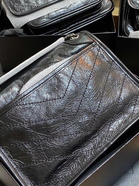 Túi NIKI BABY IN PELLE VINTAGE GOFRATA siêu cấp