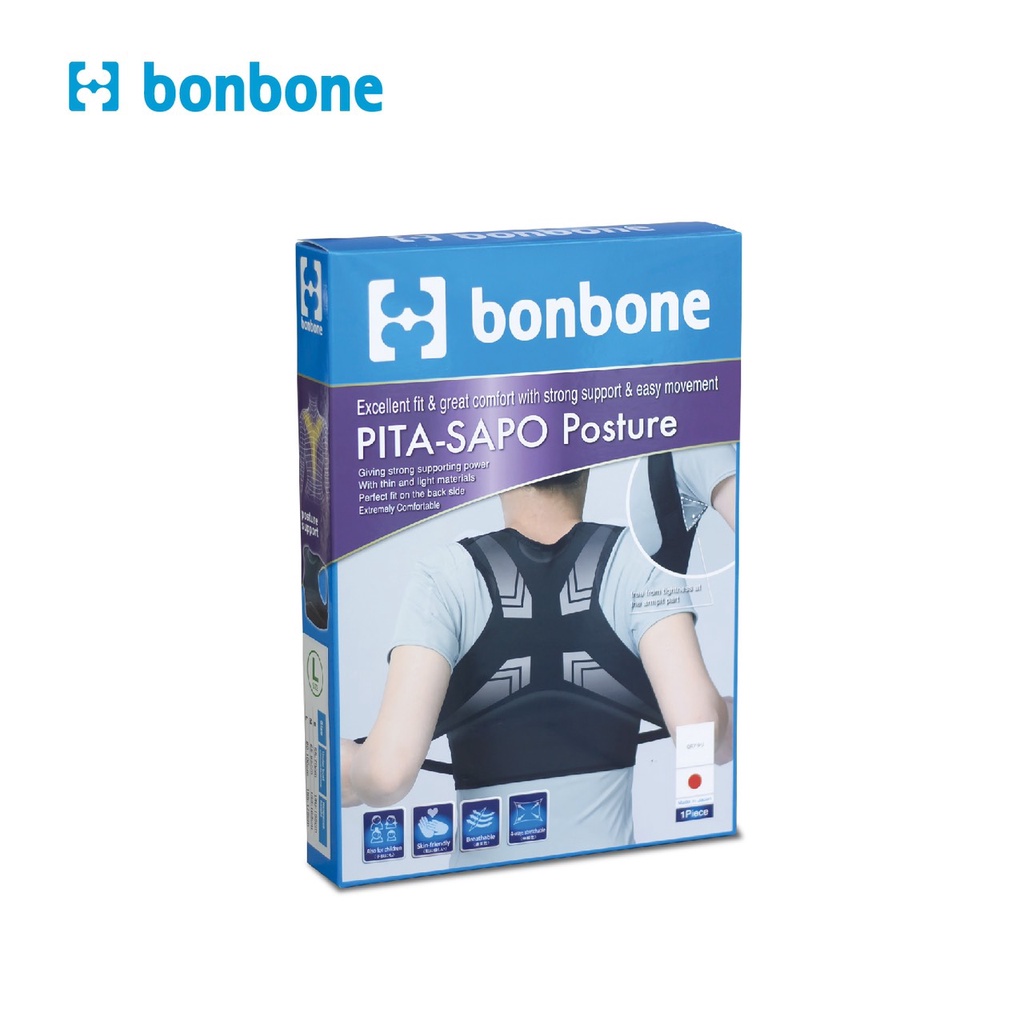 ĐAI CHỐNG GÙ LƯNG Bonbone Nhật Bản - Đai chỉnh dáng – PITA SAPO POSTURE