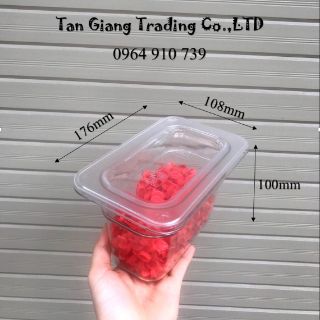 Khay nhựa đựng topping trà sữa, chè