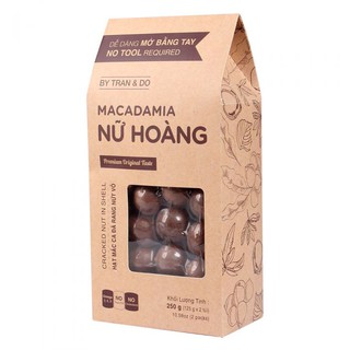 Macadamia Nữ Hoàng 250g (dễ dàng mở bằng tay)
