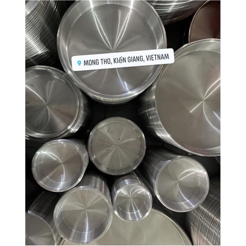 Xửng nhôm tròn làm bánh