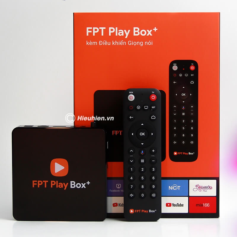 Đầu thu kỹ thuật số FPT Play Box chính hãng FPT - Tivi Box - Hệ điều hành AndroidTV 10