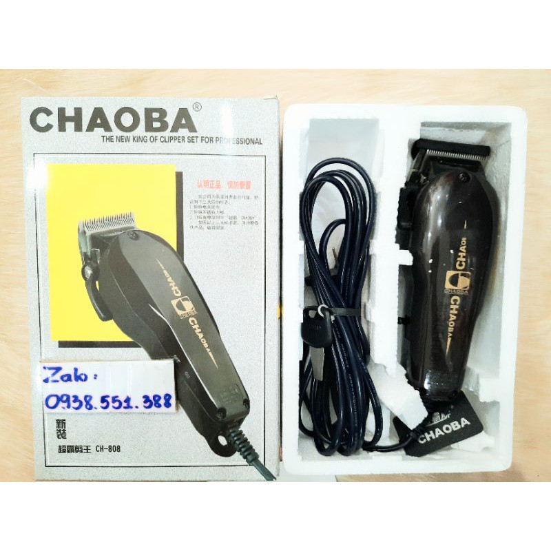 Tông đơ điện cầm tay CHAOBA CH _ 808