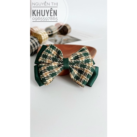 Ruy băng dạ kẻ mềm 38mm