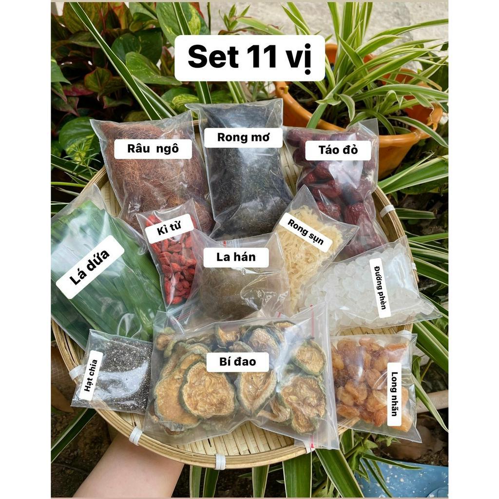 Sâm bí đao Hạt chia Thơm Ngon Set nấu siêu nhiều siêu ngon 47FOOD