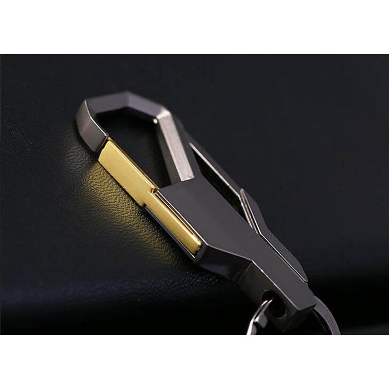 Móc Khóa Bằng Kim Loại 3 Màu Sắc Thời Trang Cổ Điển