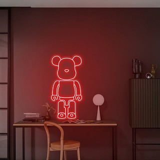 Đèn Trang Trí Led Neon Sign Bearbrick [Kích thước 50x25cm]