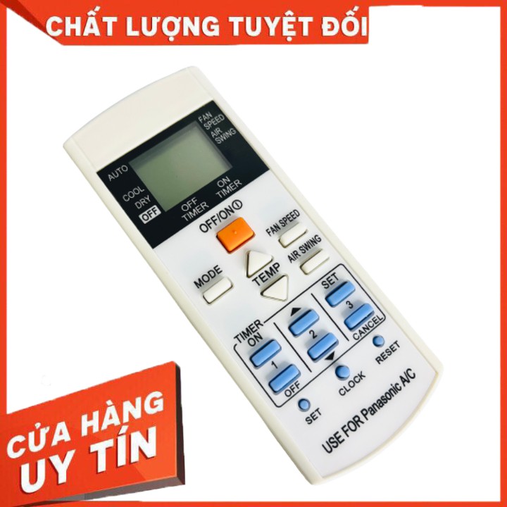Điều khiển điều hòa, máy lạnh Panasonic 1 chiều