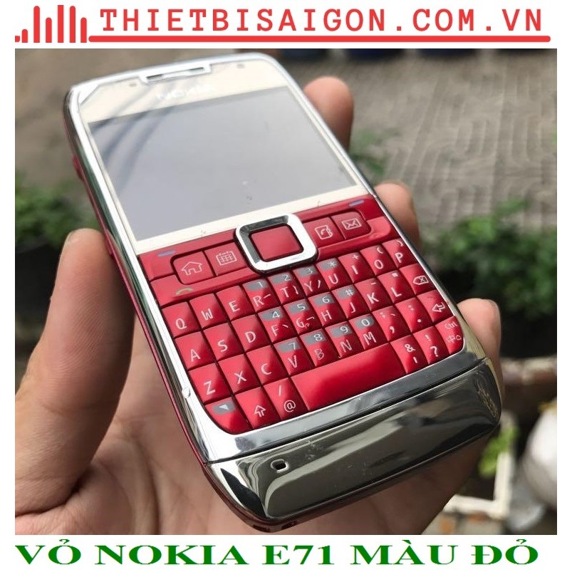 VỎ NOKIA E71 ĐỎ