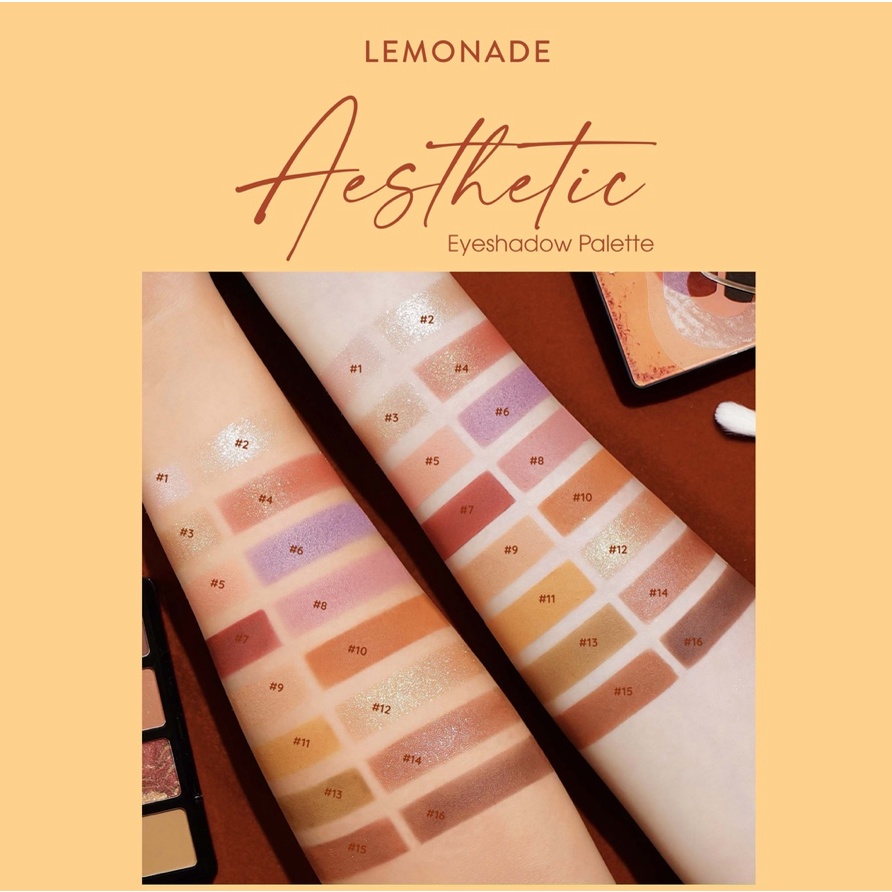 Bảng phấn mắt Lemonade Aesthetic Eyeshadow Palette 20.8g