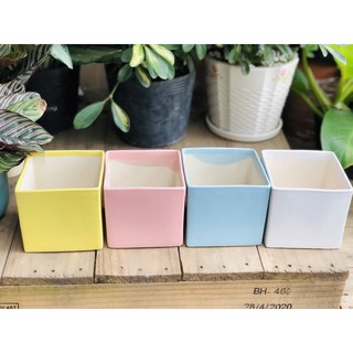 CHẬU VUÔNG LỚN BÁT TRÀNG