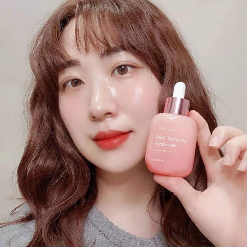 SERUM DƯỠNG TRẮNG NÂNG TONE CELLAPY PINK TONE UP AMPOULE