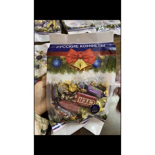 Gói 450g kẹo mix 8 vị socola nga