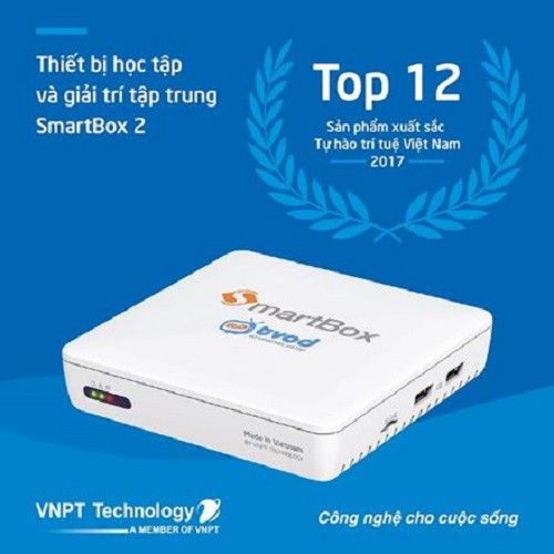 Hộp Android Tivi Box VNPT SMARTBOX 2 + Tặng Chuột RAPOO 1090P trị giá 300K