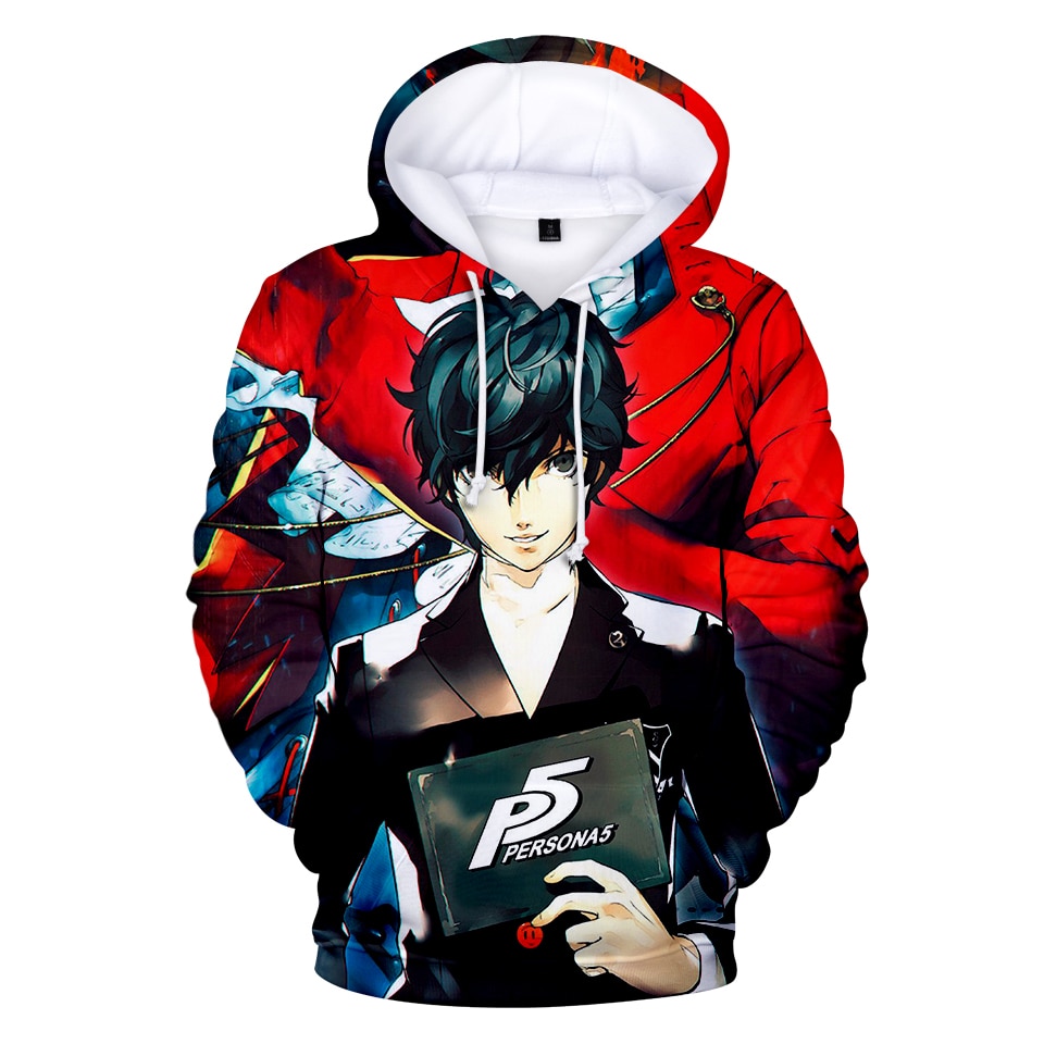 Áo Hoodie In Hình 3d Persona 5 Thời Trang Mùa Thu 2021 Aikooki Mới Nhất