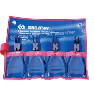 Bộ kìm mở phe 4 cái kingtony 42114gp