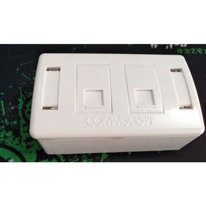 Mặt ổ cắm mạng âm tường COMMSCOPE/AMP 1 cổng, 2 cổng CHÍNH HÃNG
