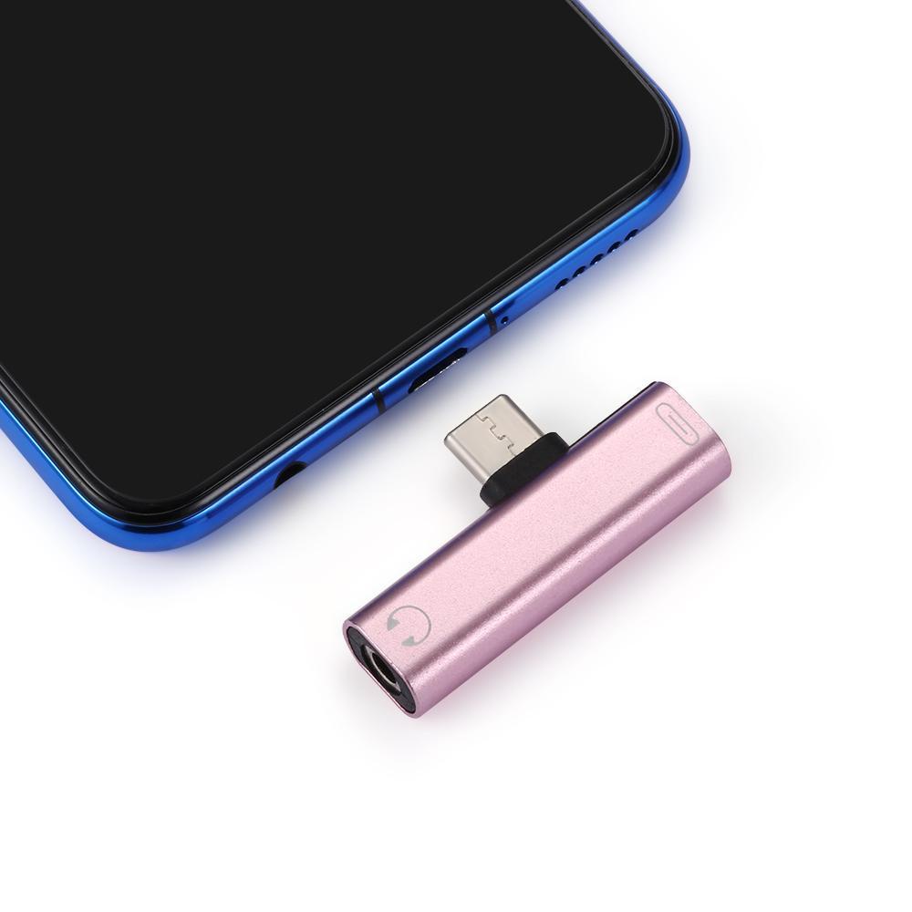 SUENIN Cáp Chuyển Đổi Cổng Type-C Sang Cổng 3.5mm Cho Samsung S10 S9 Huawei Mate20