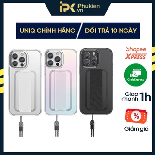 Ốp lưng uniq heldro tặng kèm dây đeo dành cho ip 12/ 12pro/ 12 promax/ 13/ 13 pro/ 13 promax