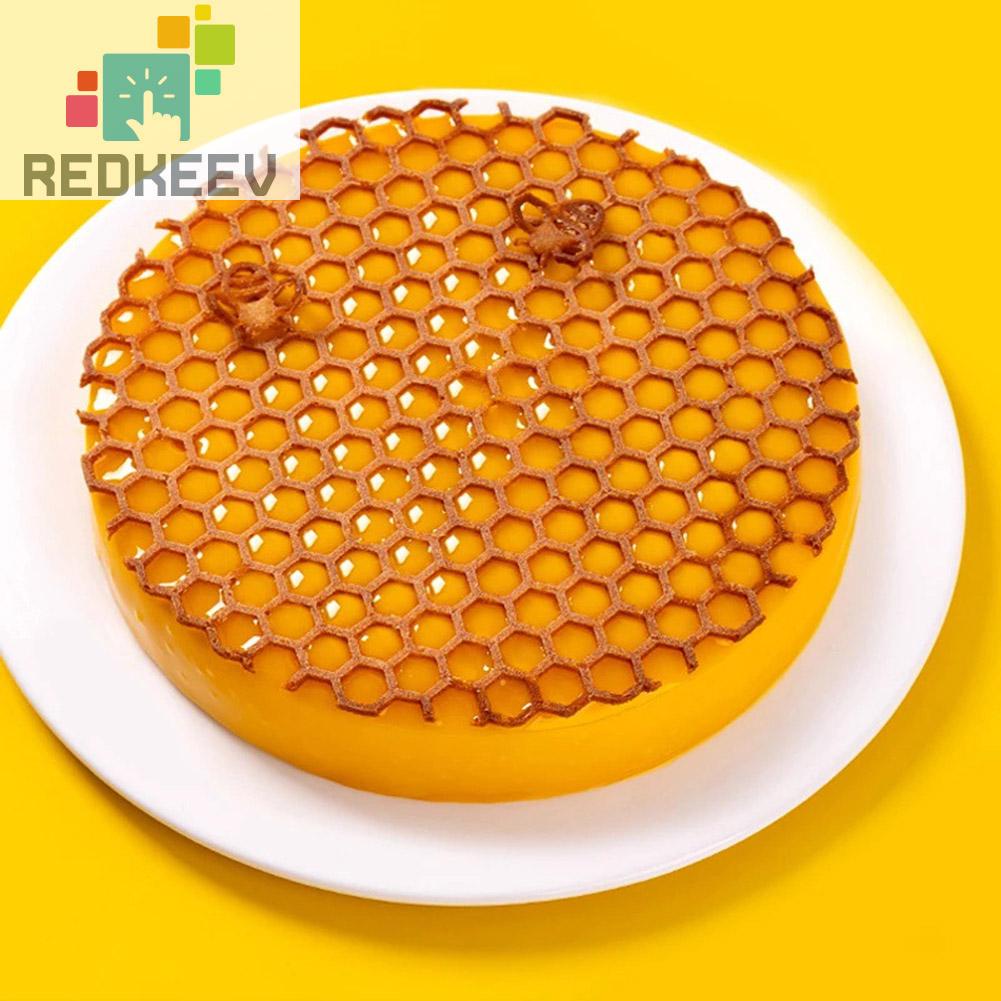 Khuôn Silicone Làm Bánh Tạo Hình Tổ Ong Đẹp Mắt Tiện Dụng