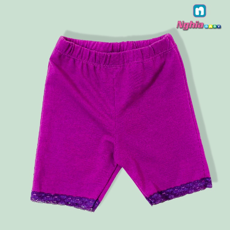 Quần legging đùi NGHĨA BABY Z146 cho bé gái từ 6-20kg