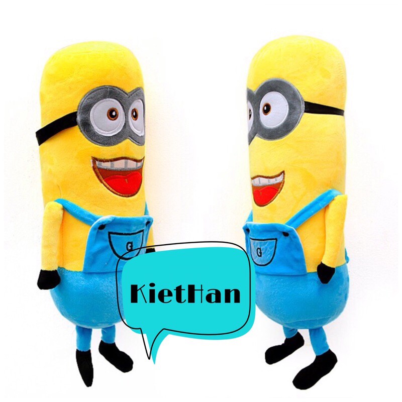 Gối ôm hình Minion- Thú nhồi bông cho bé- Hàng đẹp