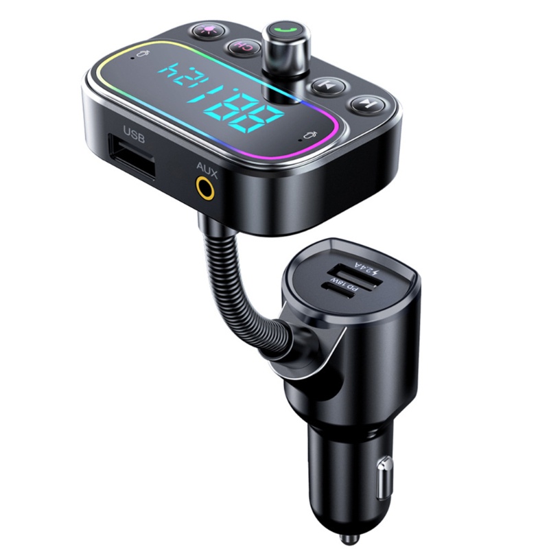 Máy Phát Nhạc zzz FM Tự Động Kết Nối Bluetooth 5 Đầu Nối A2DP Hỗ Trợ A2DP