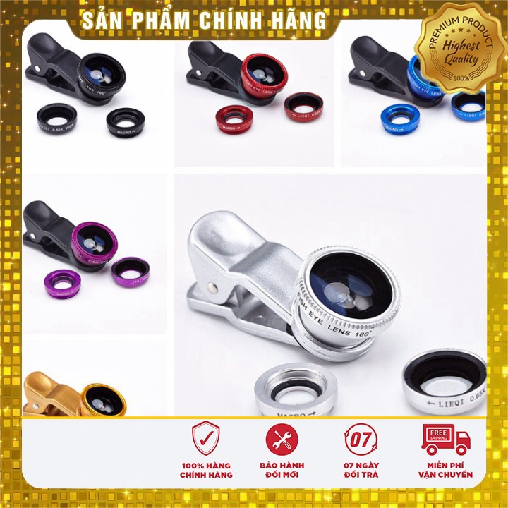 Bộ 3 Lens hỗ trợ chụp hình Q001