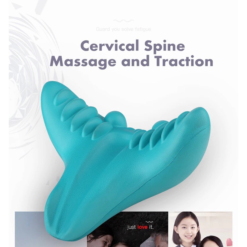 Gối Công Thái Học Trọng Lực Kéo Giãn Đốt Sống Cổ Neck Retractor