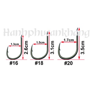 Hộp 100 Lưỡi Câu Thép Siêu Khủng