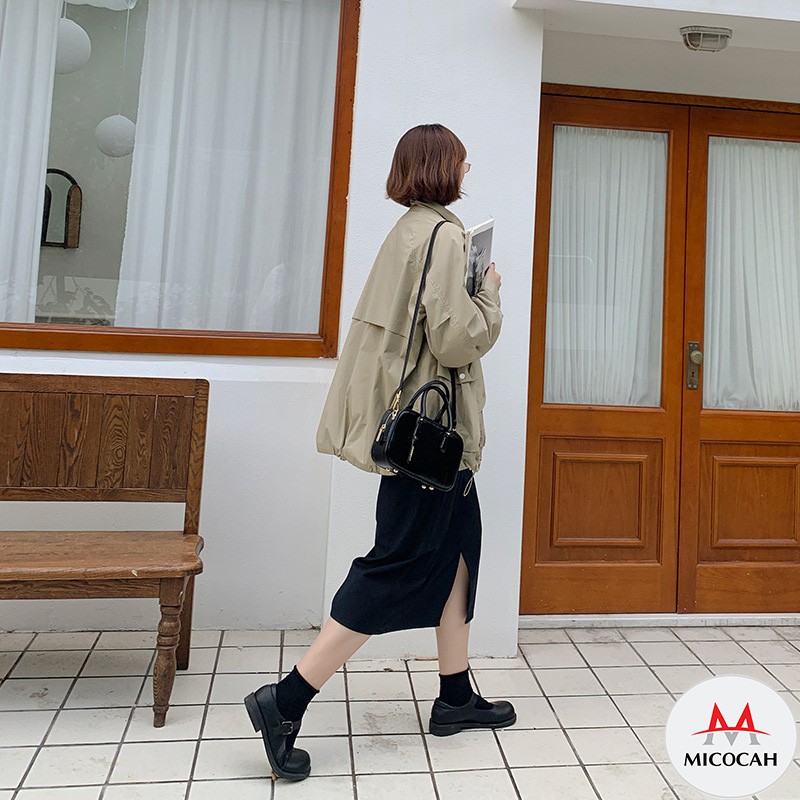 Túi Xách Nữ Đeo Chéo Chính Hãng MICOCAH Phong Cách Công Sở Thời Trang Dáng Vali Siêu Đẹp MC67 | BigBuy360 - bigbuy360.vn