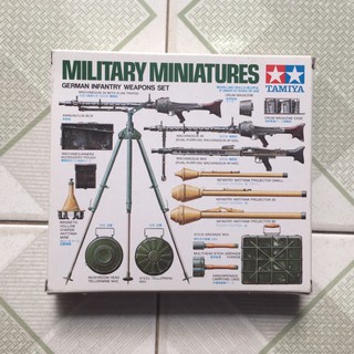 [New] Mô Hình Quân Sự 1/35 Tamiya German Infantry Weapons Set TA35111