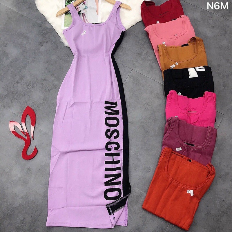 Đầm thun ôm body sát nách